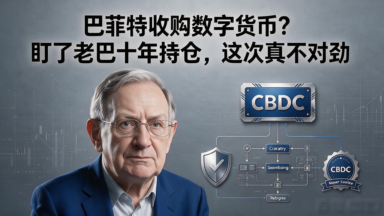 巴菲特收购数字货币？盯了老巴十年持仓，这次真不对劲