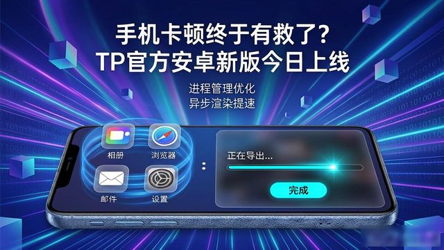手机卡顿终于有救了?TP官方安卓新版今日上线