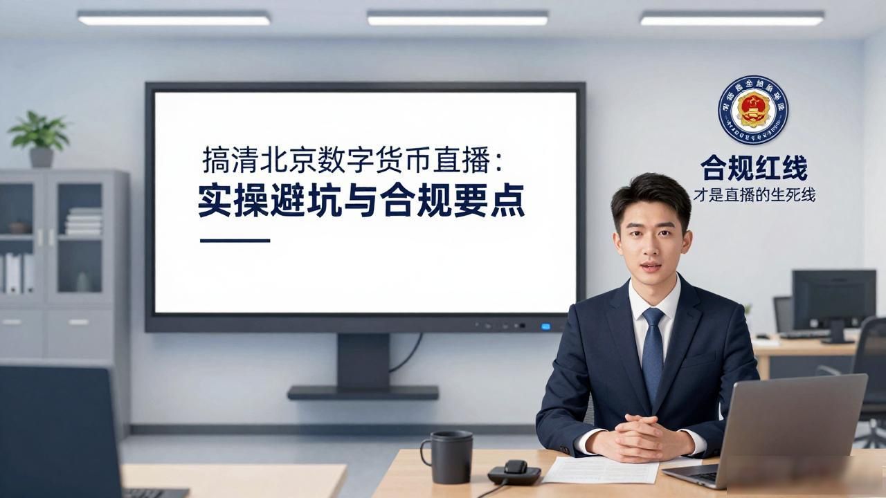 搞清北京数字货币直播：实操避坑与合规要点