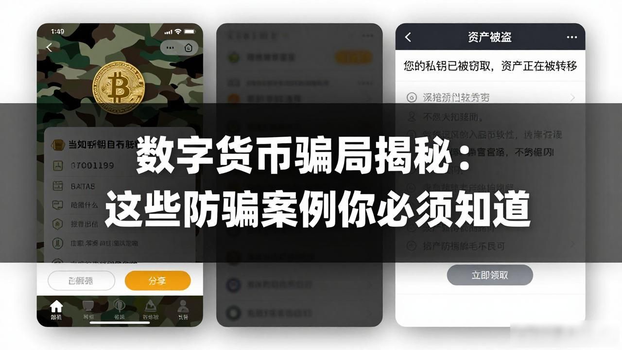 数字货币防骗案例_数字货币诈骗真实案例 数字货币诈骗手法 数字货币安全防范