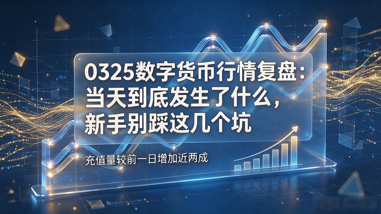 0325数字货币行情复盘：当天到底发生了什么，新手别踩这几个坑