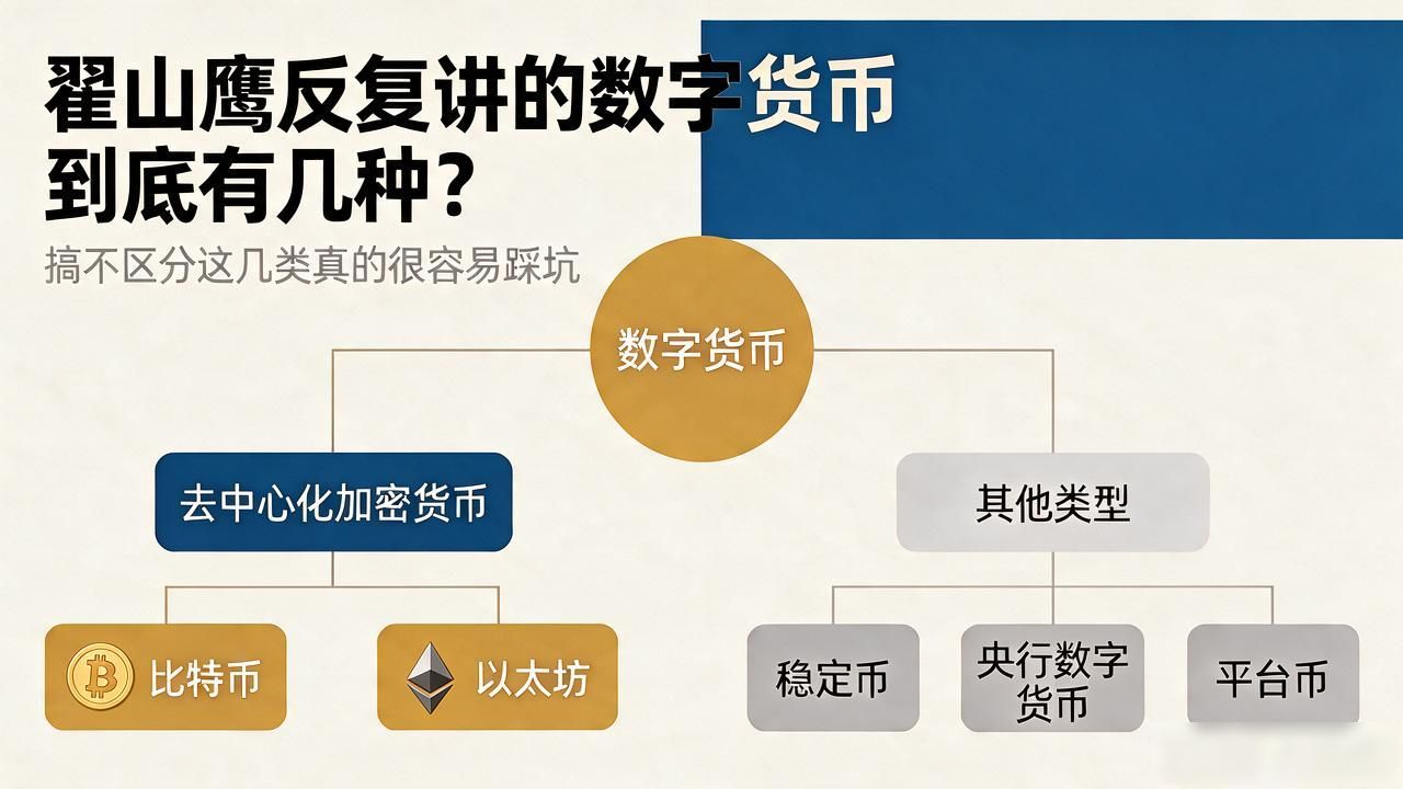 数字人民币与加密货币区别_翟山鹰数字货币分类科普_翟山鹰数字货币有几种