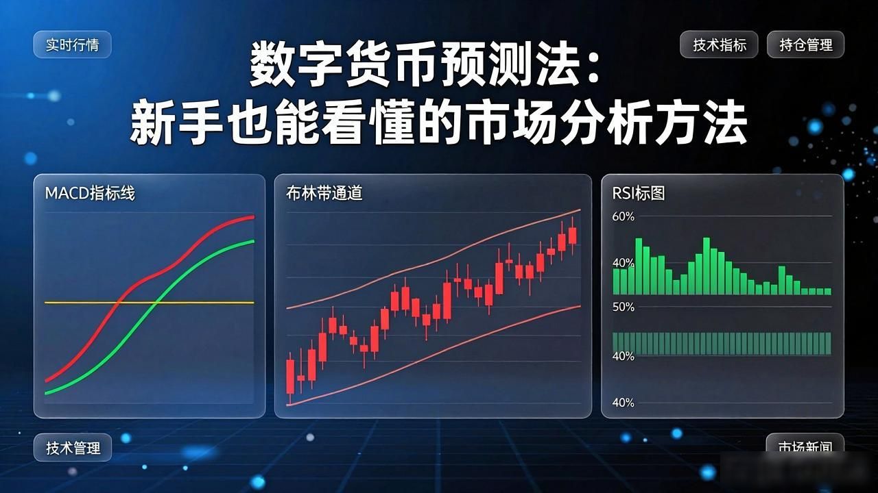 技术指标MACDRSI布林带应用_数字货币预测法_K线图表分析