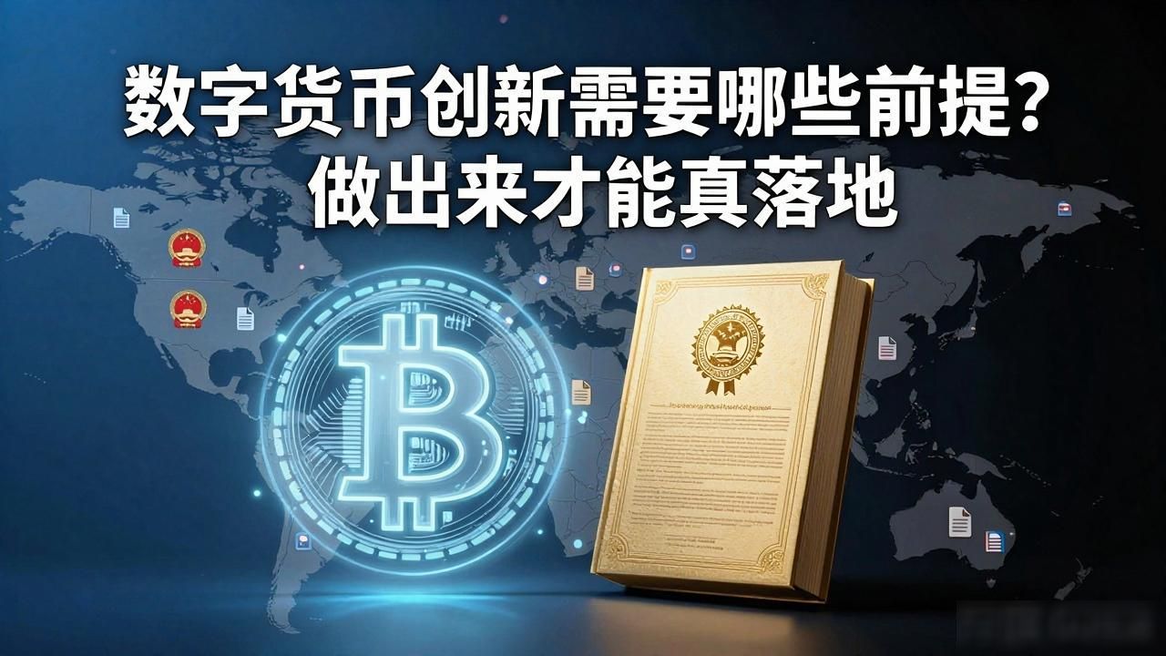 数字货币创新需要哪些前提？做出来才能真落地
