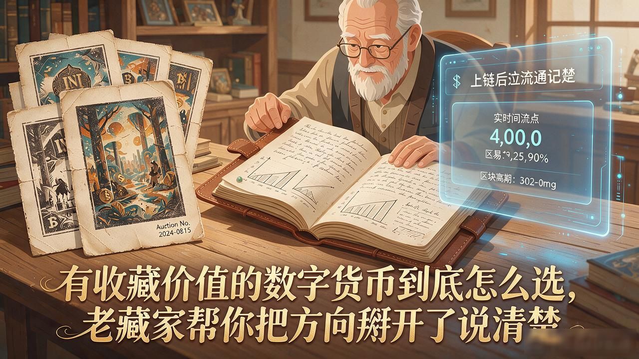 有收藏价值的数字货币到底怎么选，老藏家帮你把方向掰开了说清楚