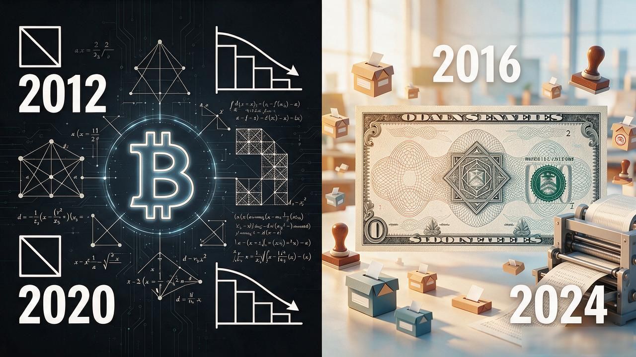 比特币2100万枚总量上限的数学证明_有数量上限的数字货币_比特币减半机制对供需曲线的影响