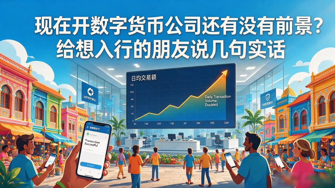 现在开数字货币公司还有没有前景？给想入行的朋友说几句实话