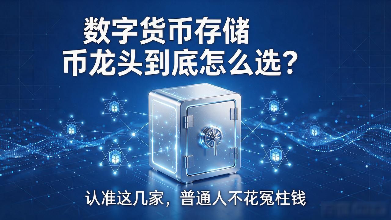 数字货币存储币龙头到底怎么选？认准这几家，普通人不花冤枉钱