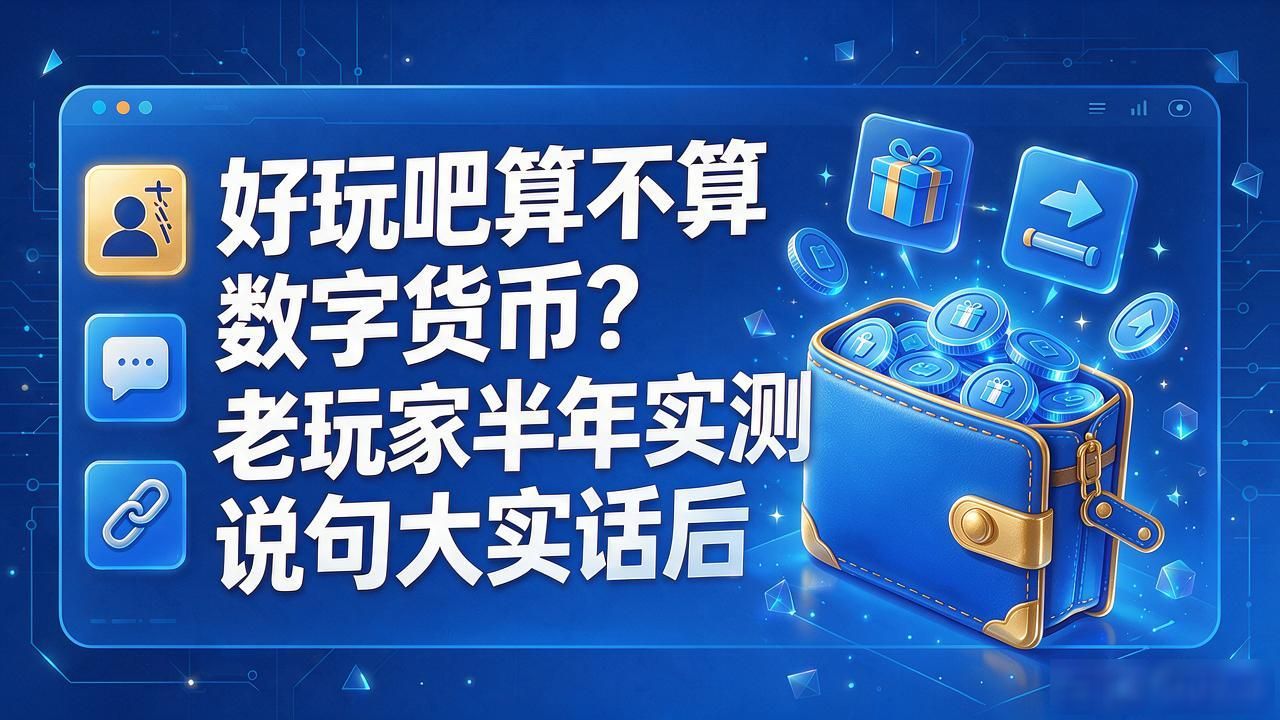 好玩吧算不算数字货币？老玩家半年实测后说句大实话