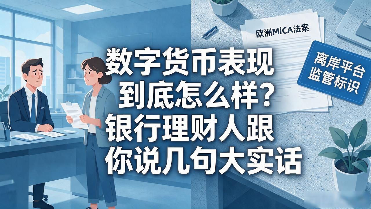 数字货币表现到底怎么样？银行理财人跟你说几句大实话