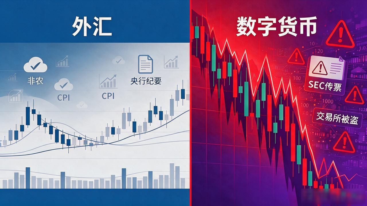 外汇和数字货币有啥关系？做了三年外汇我算是搞明白了