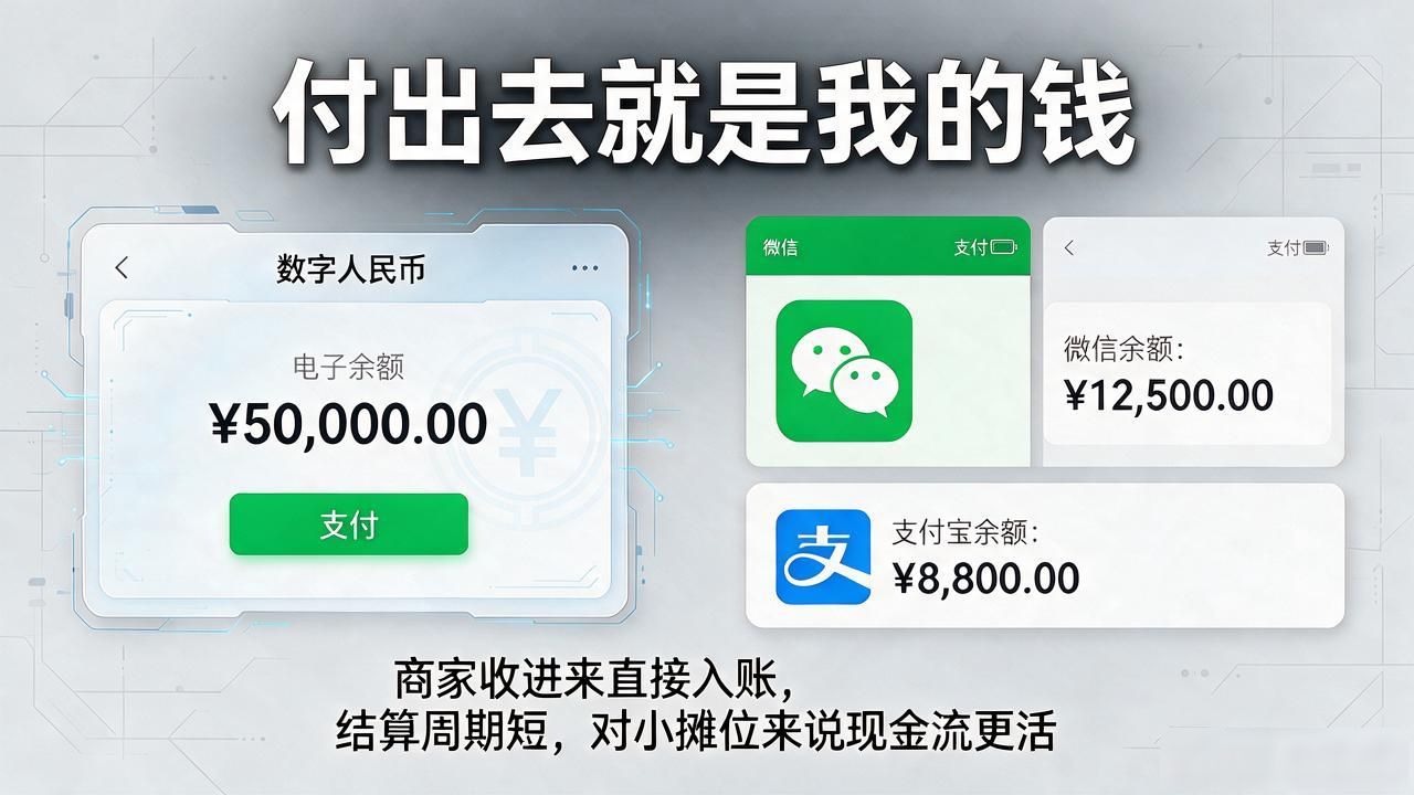 数字人民币与支付宝区别_央行数字货币已落地_数字人民币使用体验