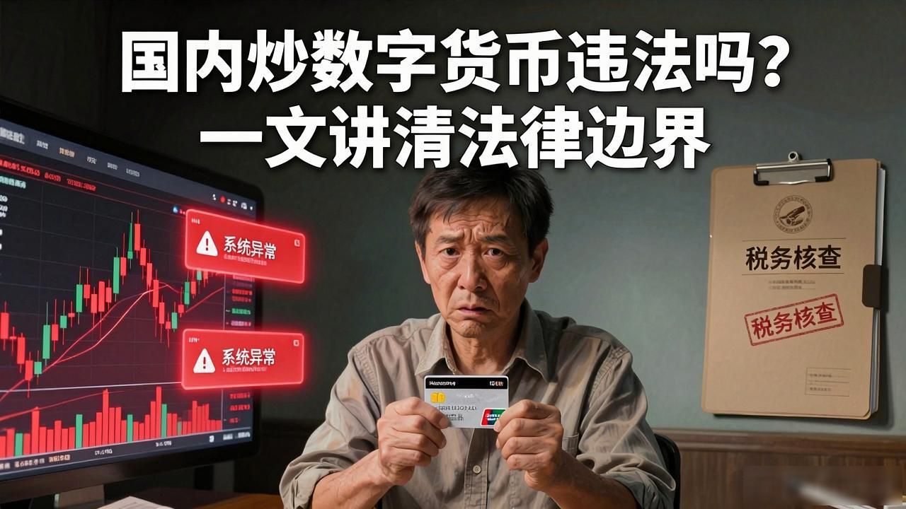 国内炒数字货币违法吗？一文讲清法律边界