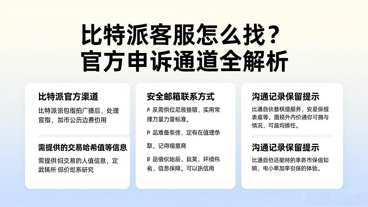 比特派官方下载的客户服务与申诉渠道_比特派钱包官方客服渠道_比特派钱包资产异常申诉流程