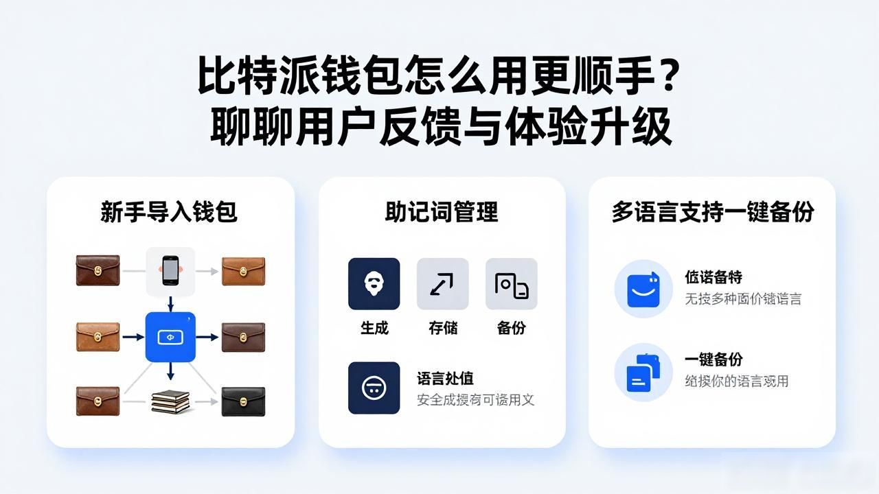 比特派钱包的客户交流与体验优化_数字资产管理_用户体验优化