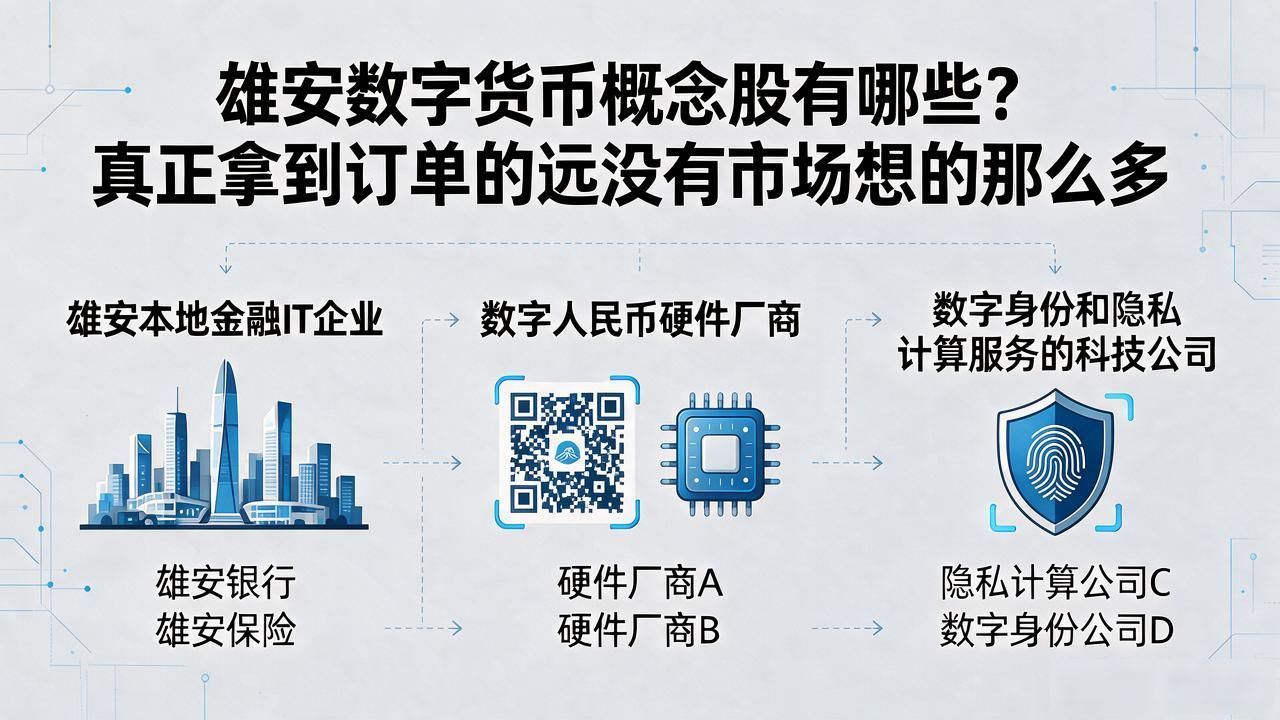 雄安数字人民币试点_雄安数字货币概念股_雄安数字货币概念股分析