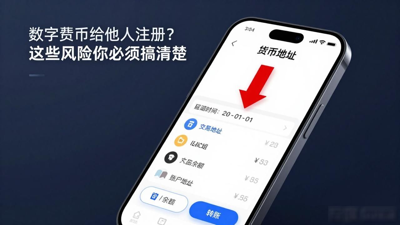 数字货币给他人注册？这些风险你必须搞清楚