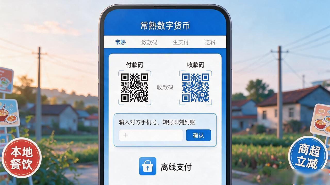 常熟数字货币app下载教程，本地商家扫码就能付
