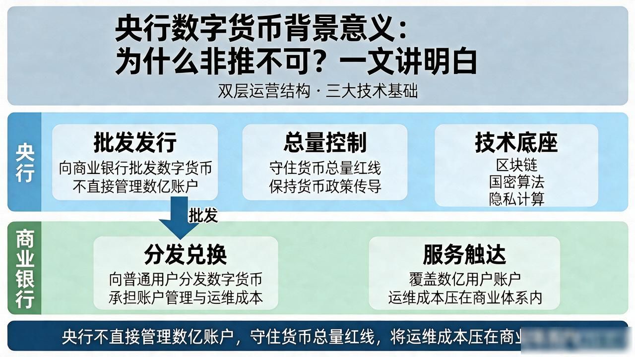 央行数字货币背景意义：为什么非推不可？一文讲明白